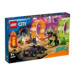 Конструктор LEGO CITY Трюковая арена Двойная петля