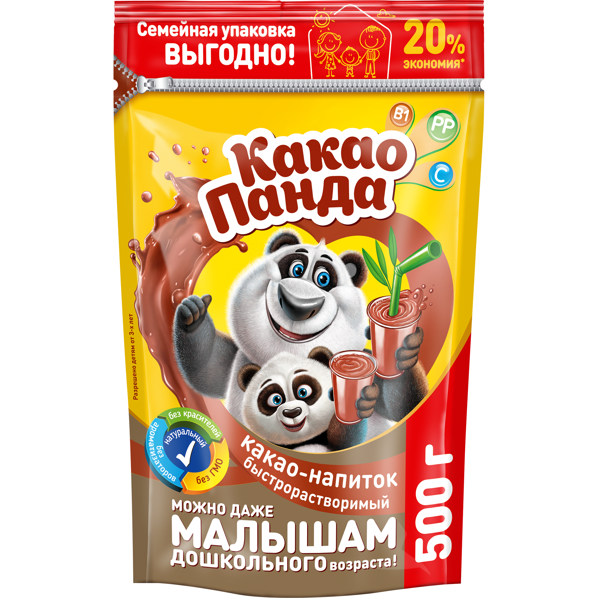 Какао Какао-Панда 500 гр - фото 1