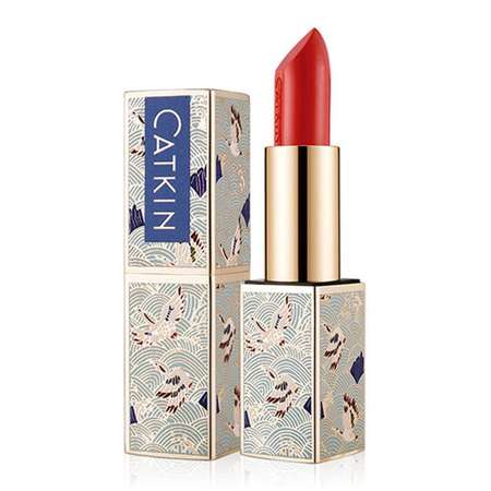 Помада для губ CATKIN Moisturizing lipstick тон co128 tulipa orphanidea увлажняющая