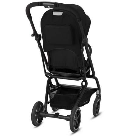 Коляска Cybex Eezy S Twist+ 2 BLK с дождевиком и бампером Deep Black