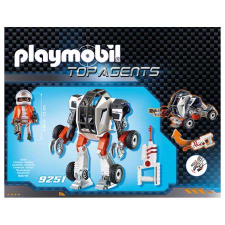 Конструктор Playmobil Робот агента 9251pm