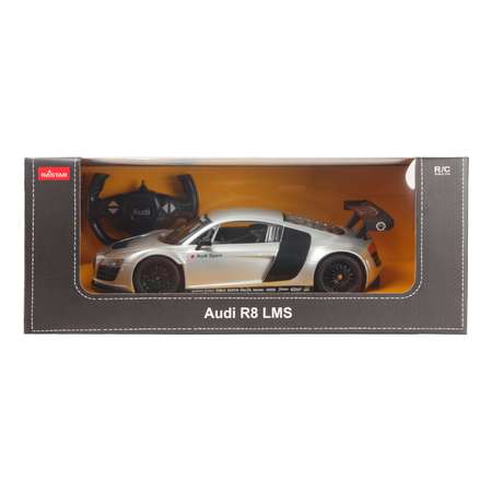 Машина Rastar 1:24 AUDI R8 Серебряная 56100