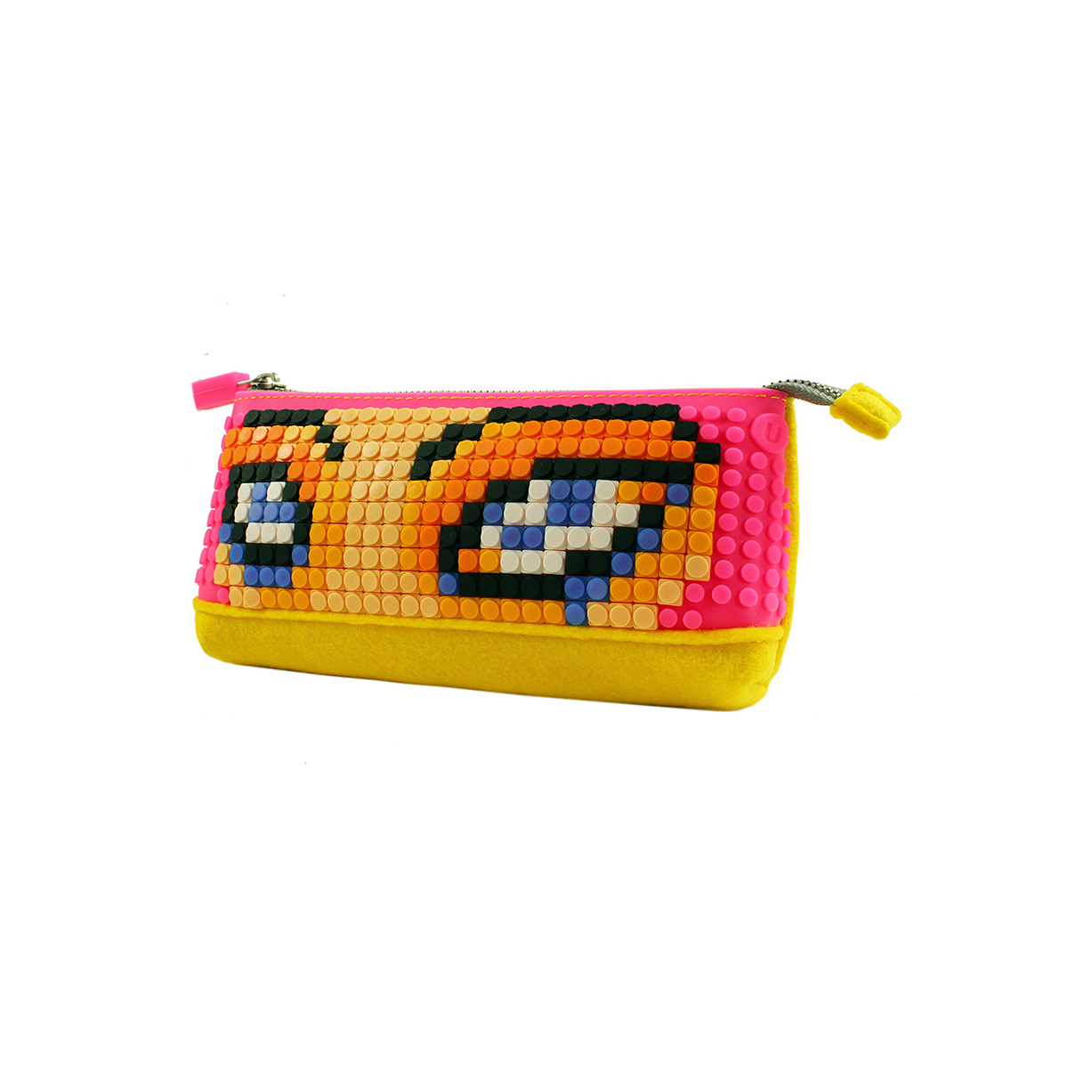 Пенал Upixel пиксельный Pencil Case WY-B002 Желтый-фуксия - фото 8