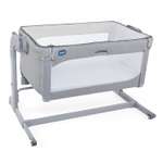 Кроватка CHICCO Next2Me Magic Cool grey