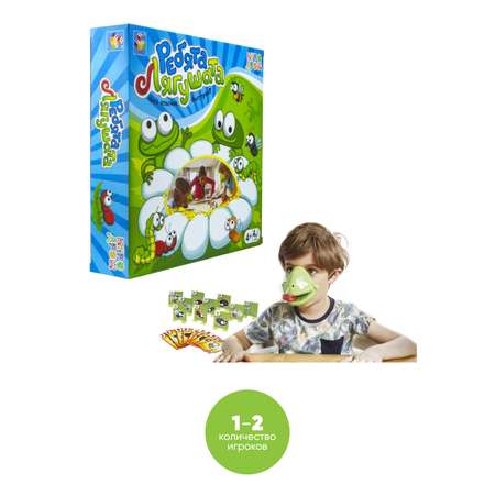 Настольная игра 1TOY Игродром. Ребята Лягушата