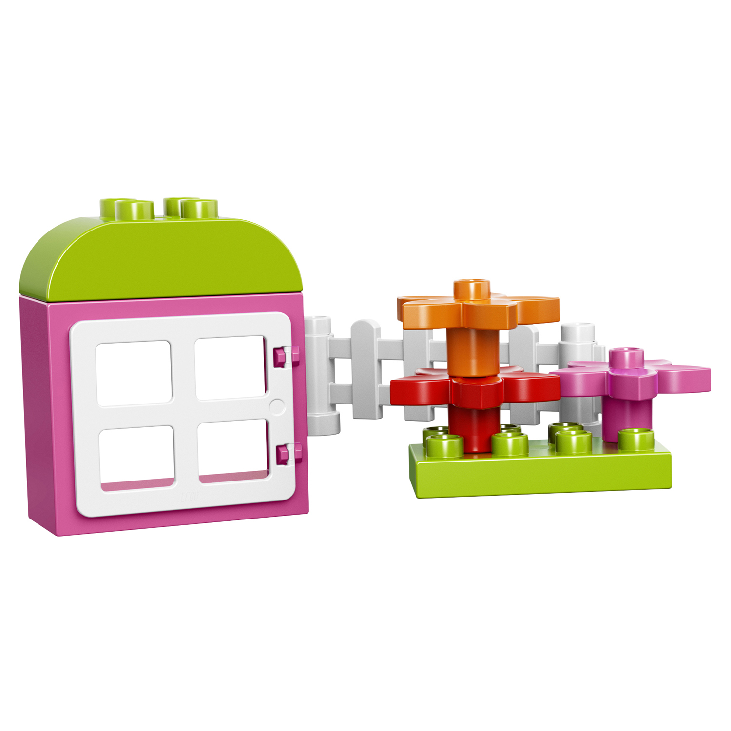 Конструктор LEGO DUPLO Лучшие друзья курочка и кролик блочный - фото 12