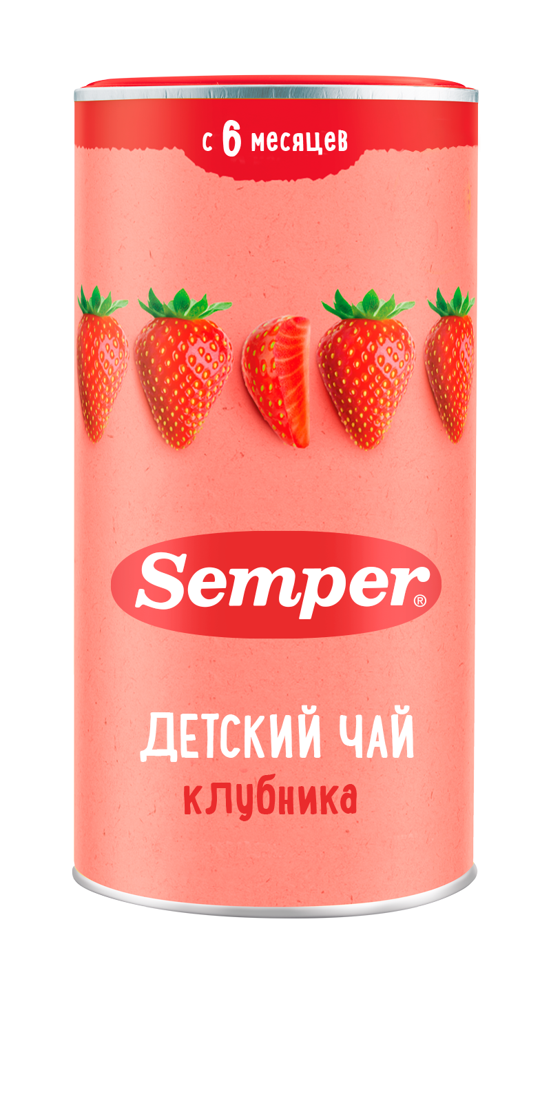 Чай Semper Клубника 180г - фото 1