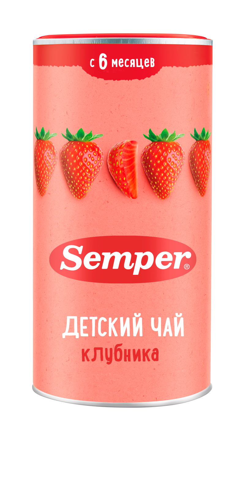 Чай Semper Клубника 180г купить по цене 871 ₽ в интернет-магазине Детский  мир