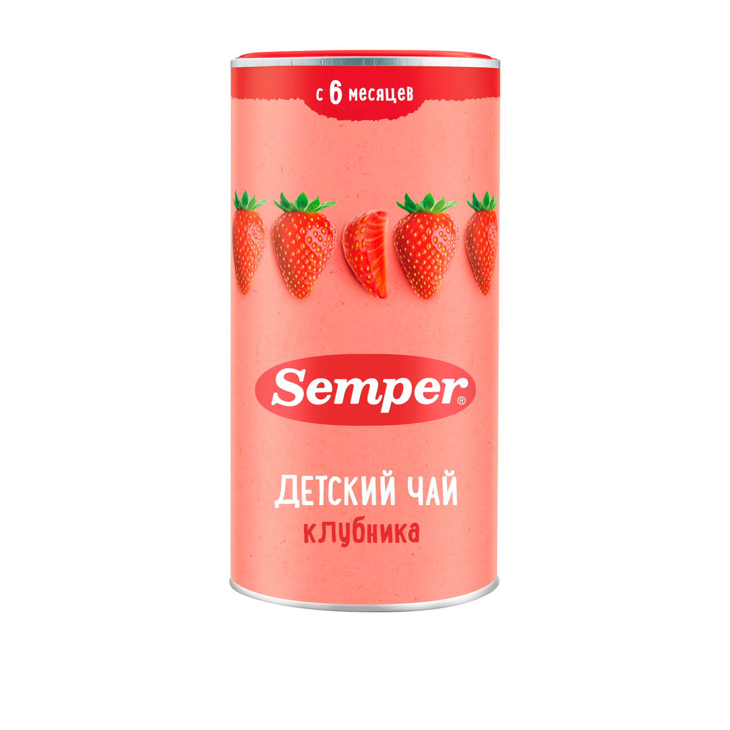 Чай Semper Клубника 180г - фото 1