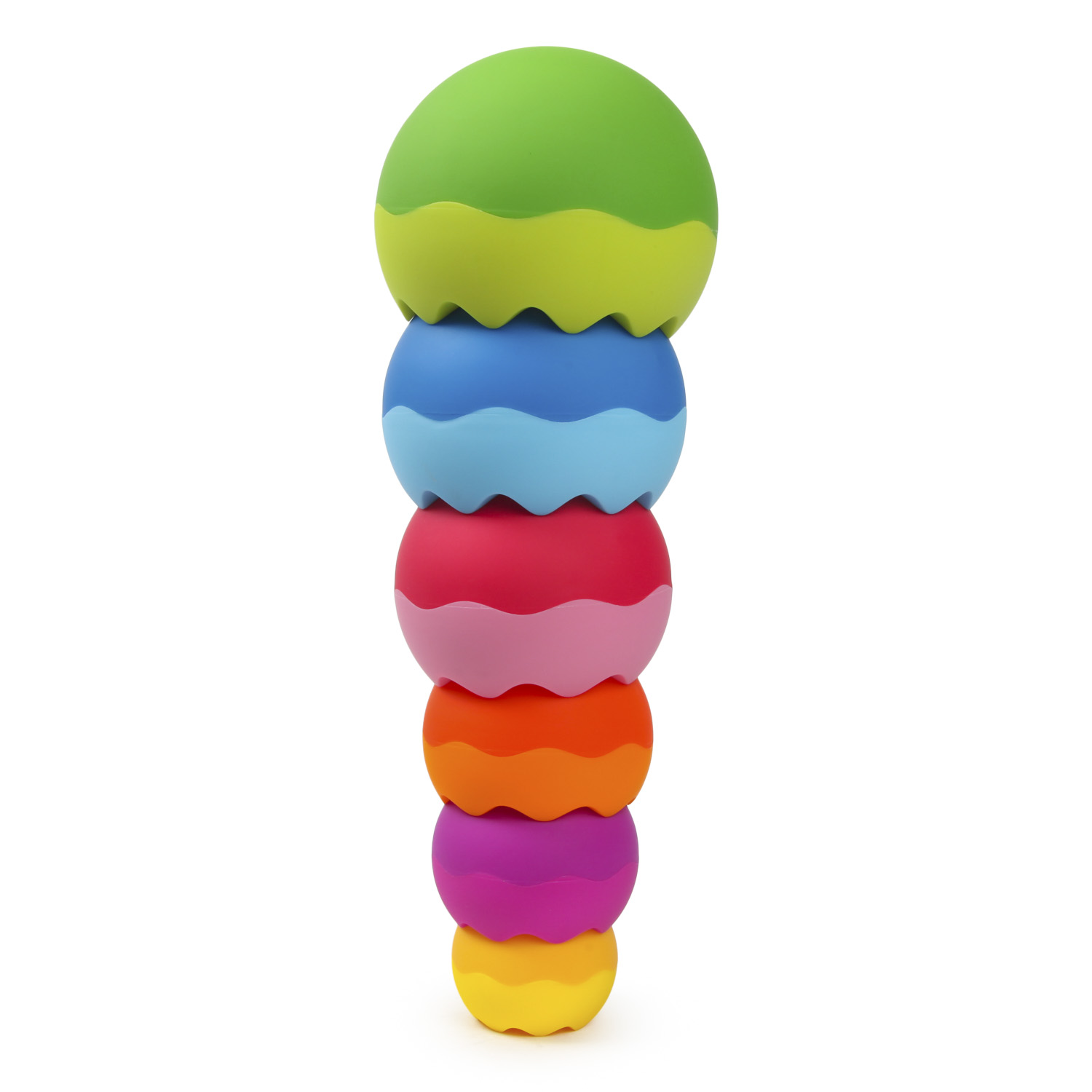 Пирамидка Fat Brain Toy 7деталей Разноцветный F070ML - фото 7