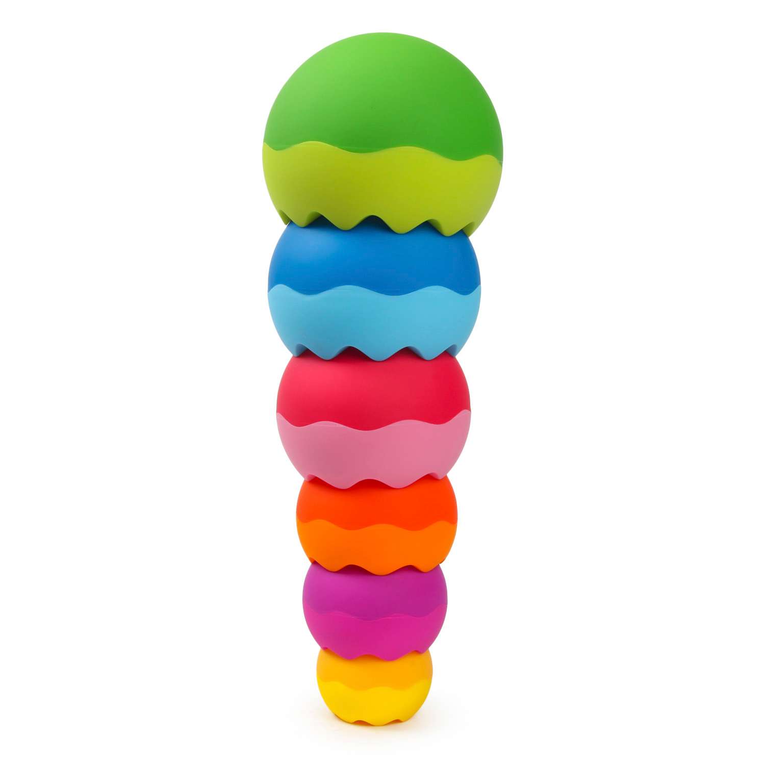 Пирамидка Fat Brain Toy 7деталей Разноцветный F070ML - фото 7