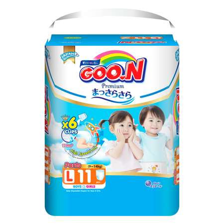 Подгузники-трусики Goon L 9-14кг 11шт