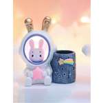 Ночник-подставка iLikeGift для канцелярских принадлежностей Wendy Rabbit pink star