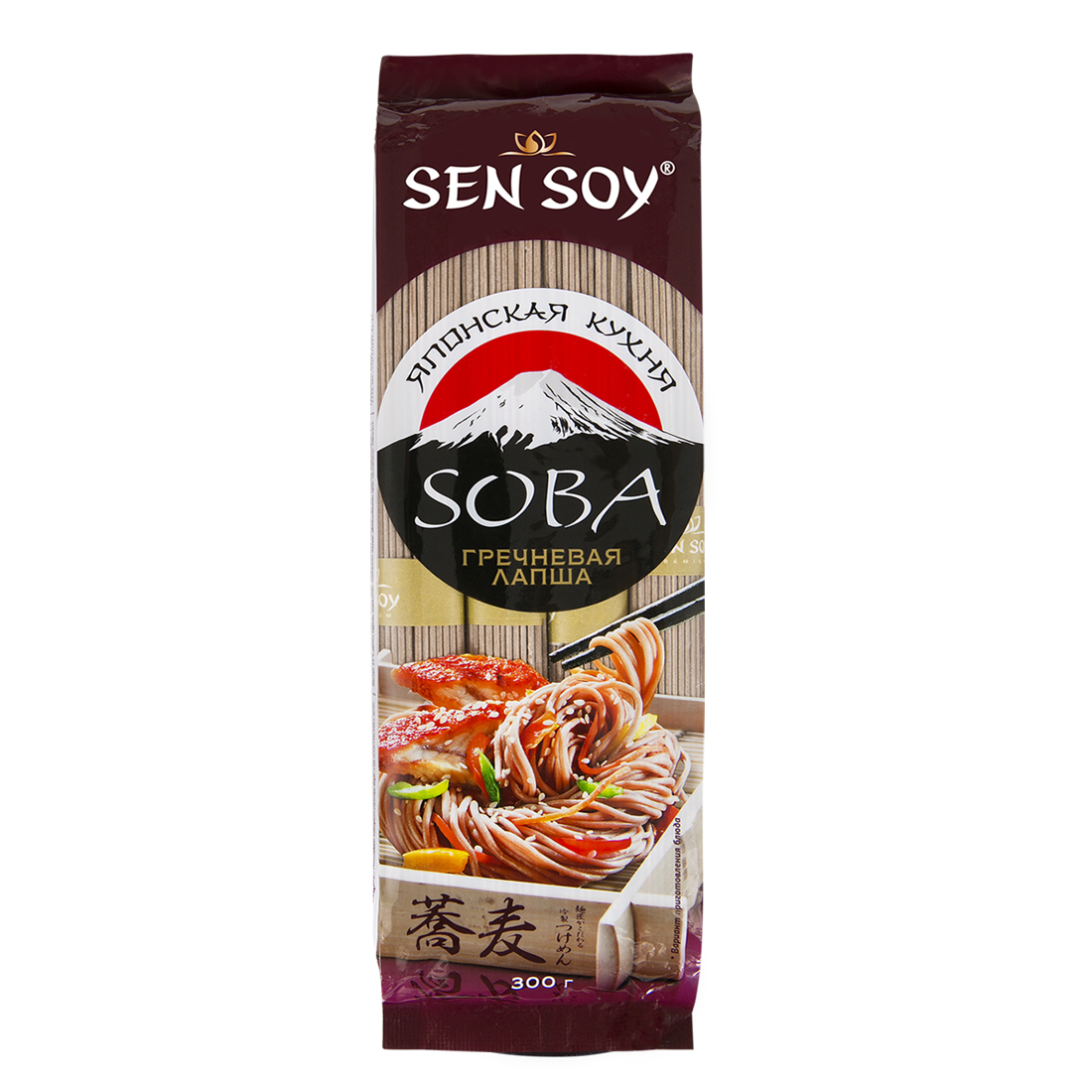 Лапша гречневая Sen Soy Soba 300гр купить по цене 155 ₽ в интернет-магазине  Детский мир