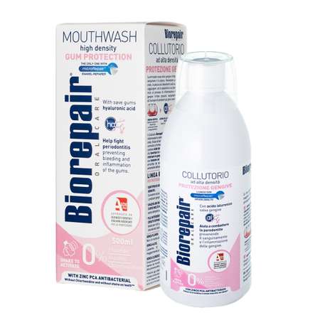 Ополаскиватель для полости рта Biorepair Gum Protection 500мл с 14лет