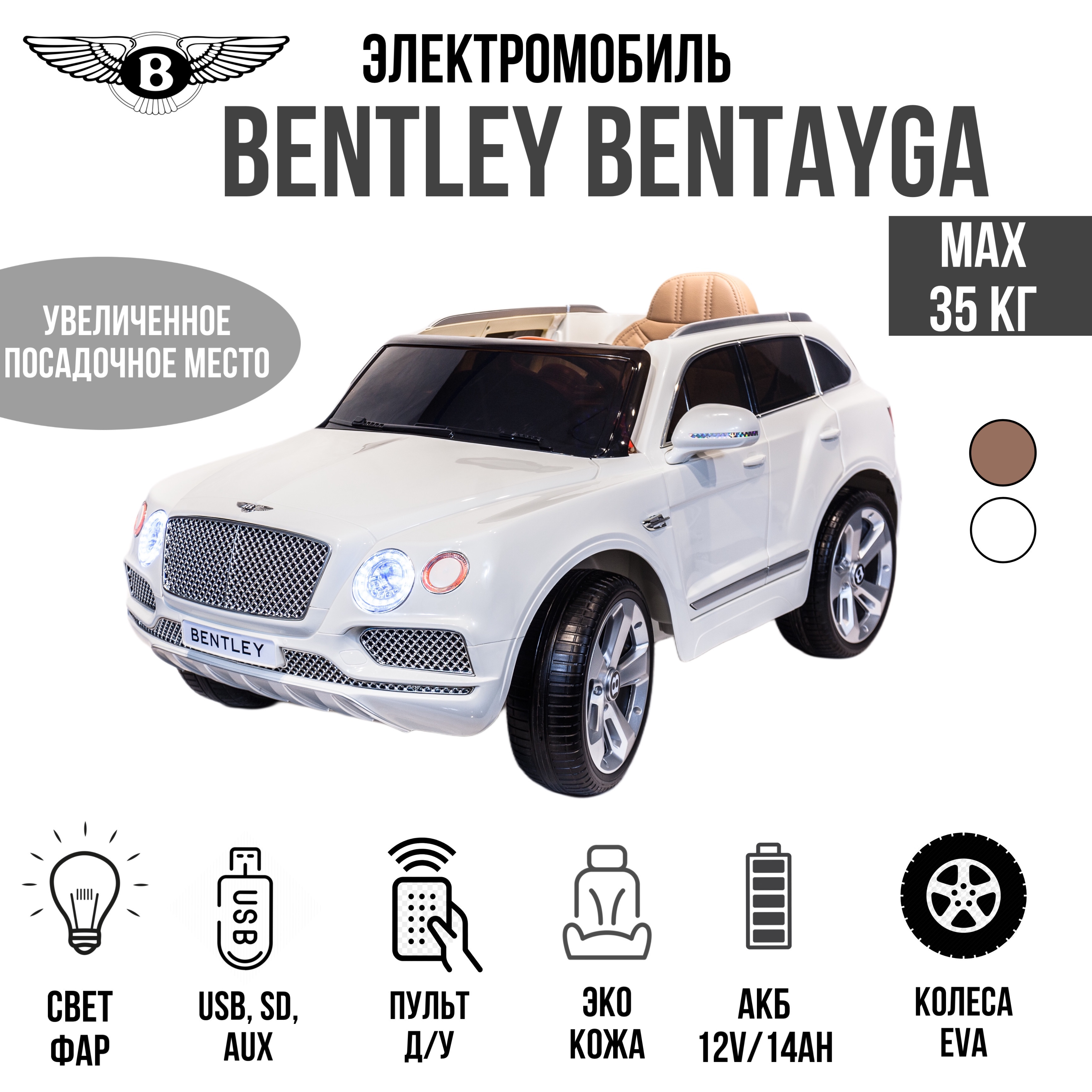 Автомобиль TOYLAND Bentley Bentayga - фото 1