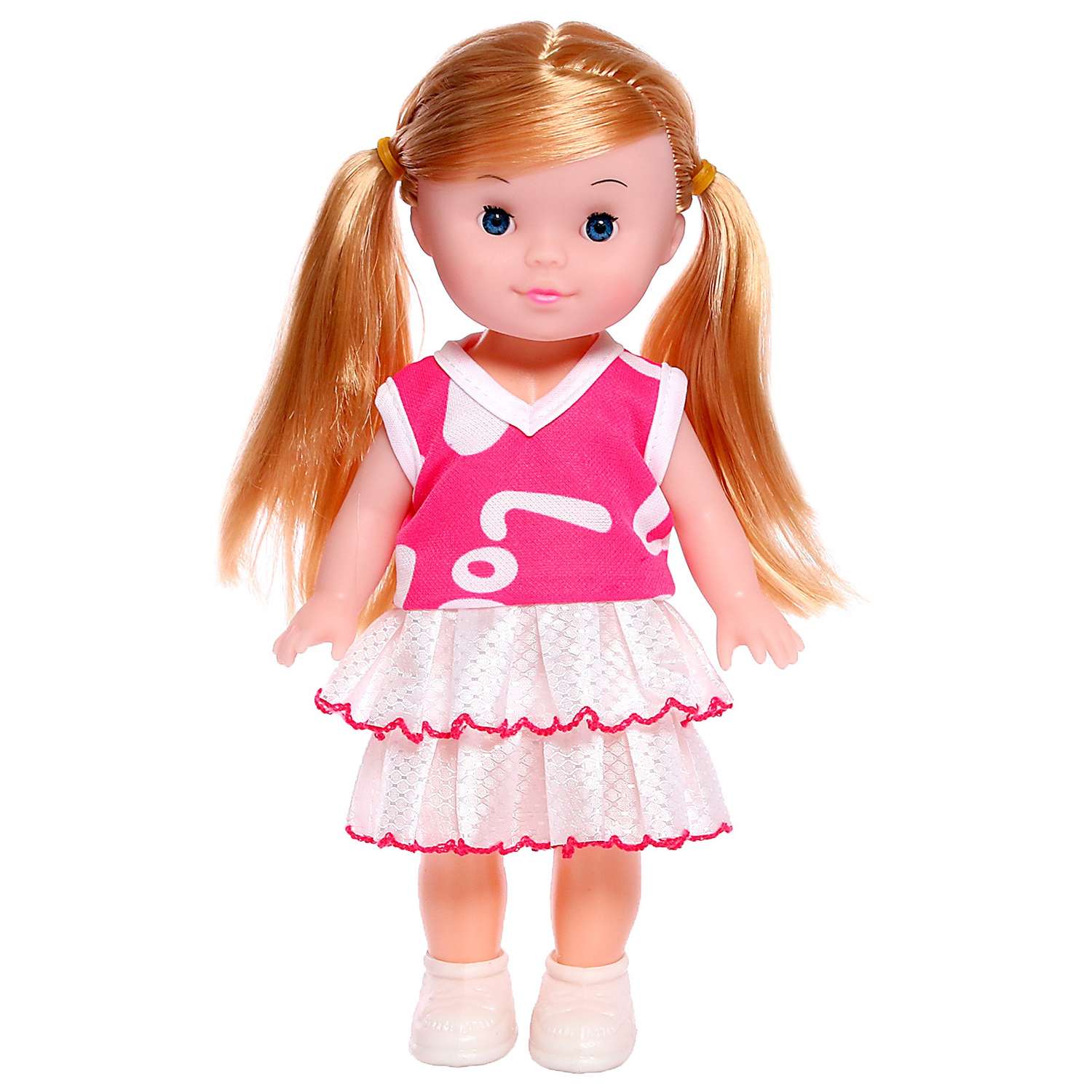 Кукла Sima-Land классическая «Юля» в платье с аксессуаром 4389856 - фото 2