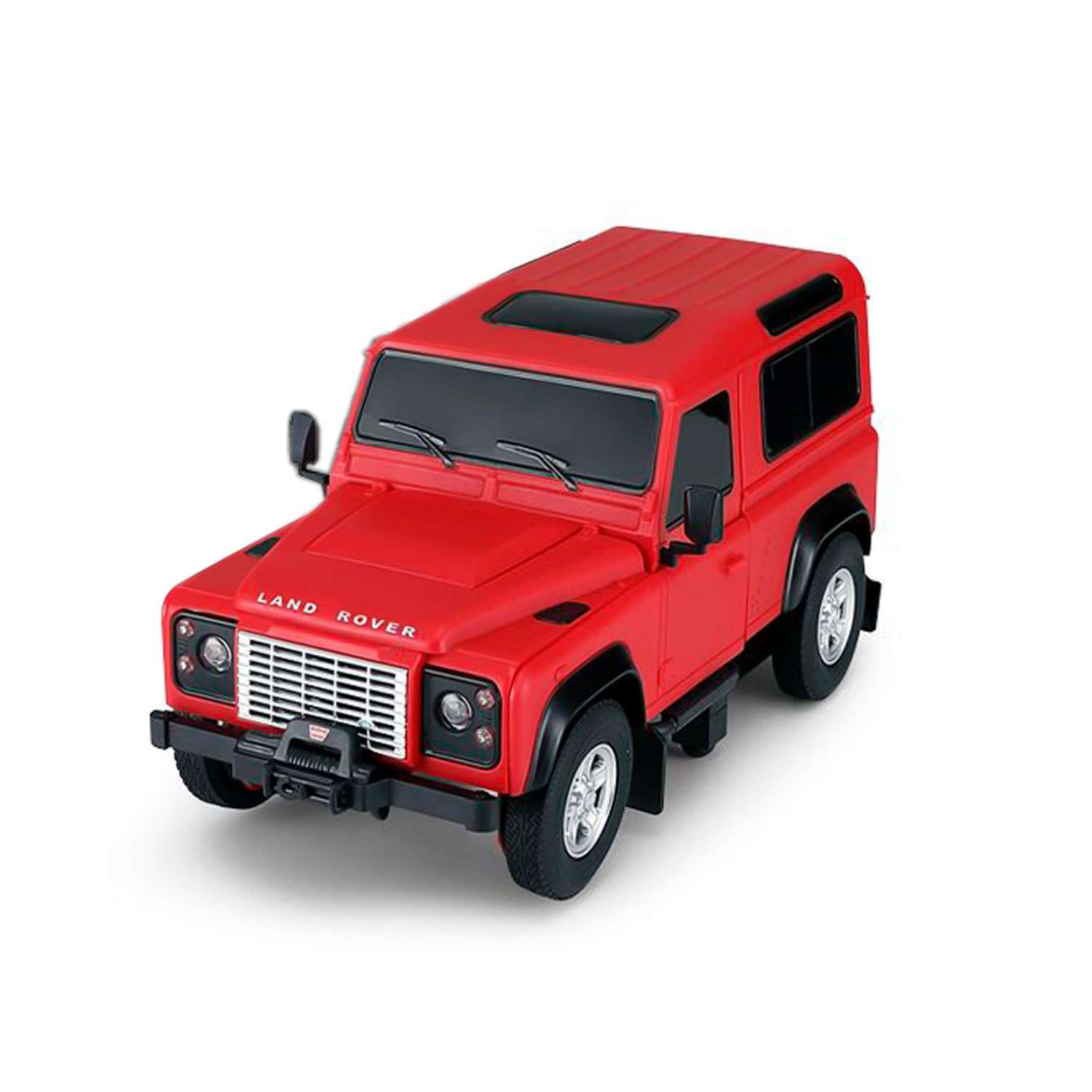 Машина Rastar РУ 1:24 Land Rover Defender Красная 78500 - фото 1