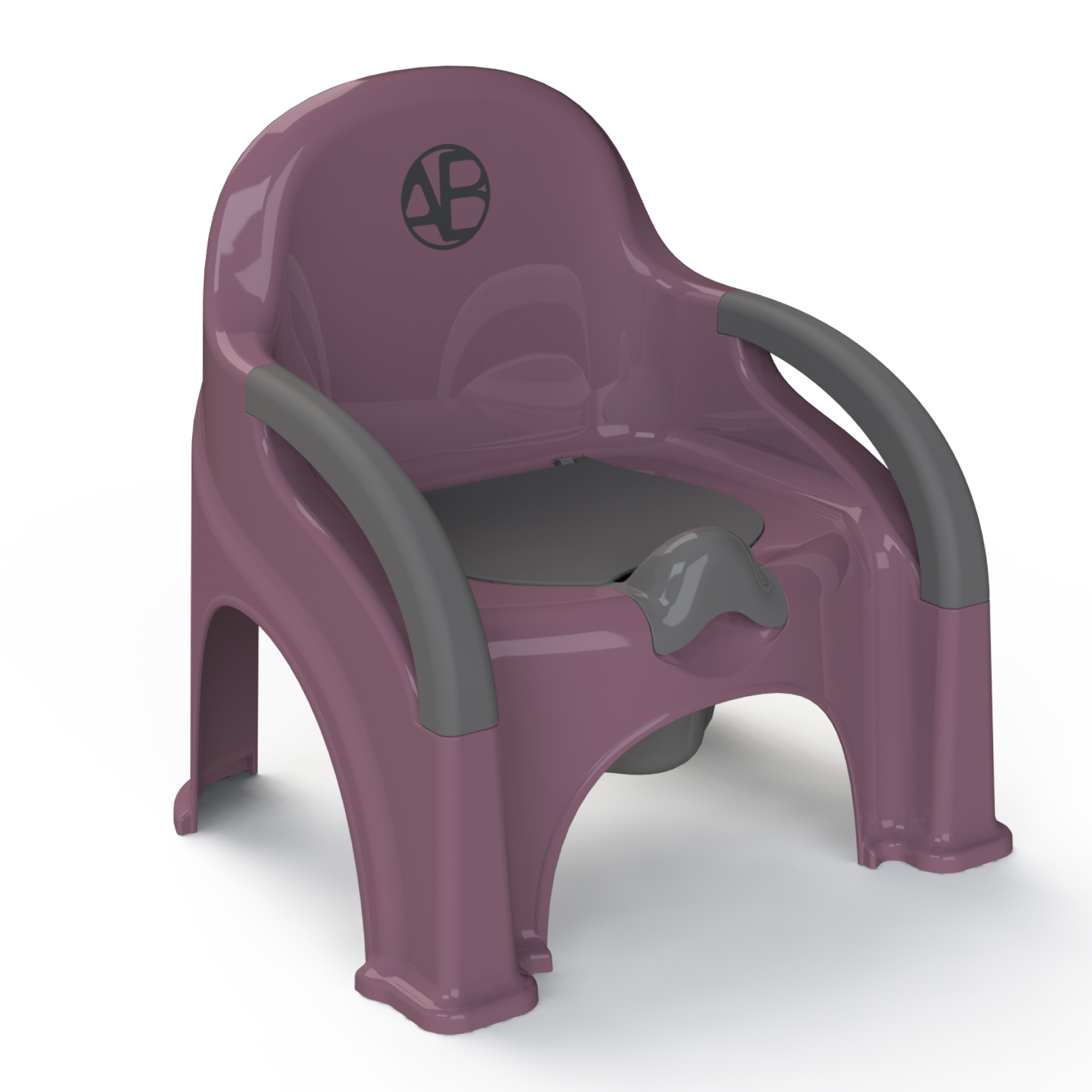 Горшок-стул Amarobaby Baby chair фиолетовый - фото 10