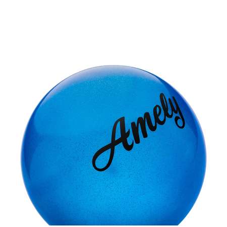Мяч Amely для художественной гимнастики AGB-102-19-blue