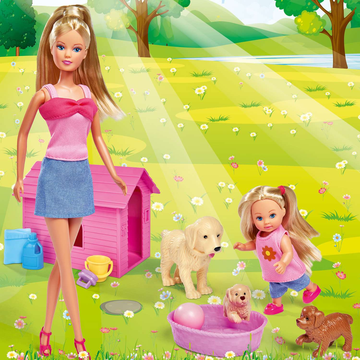Кукла STEFFI Штеффи и Кукла Еви с кроликами в ассортименте 5732156029 5.732156029E9 - фото 7