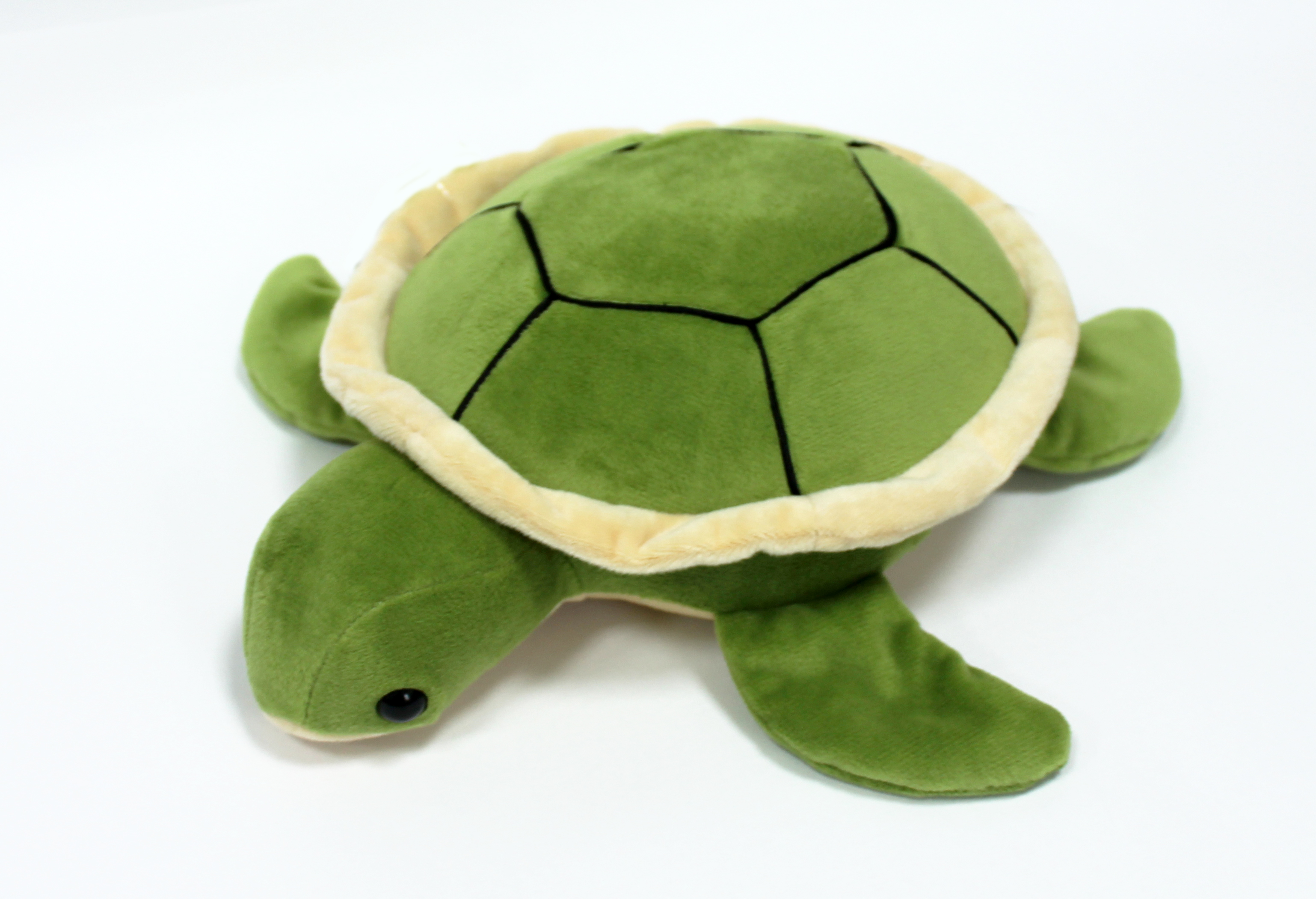 Игрушка мягкая Дивале Черепаха морская темный кант 45 см - фото 1