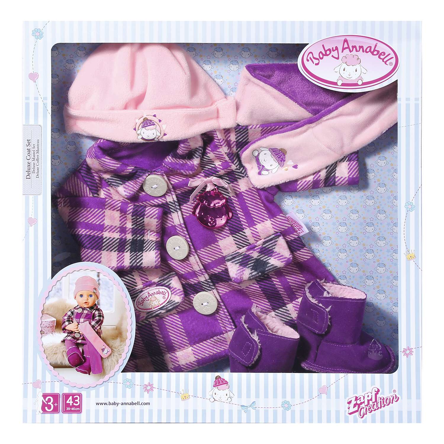 Одежда для кукол Zapf Creation Baby Annabell Модная зима 702-864 702-864 - фото 2