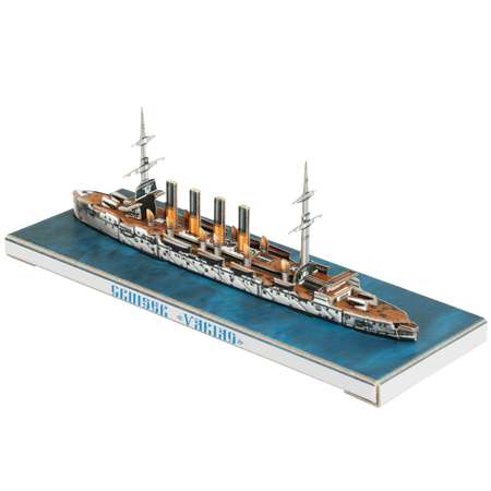 Сборная модель Умная бумага Города в миниатюре Крейсер Варяг 498