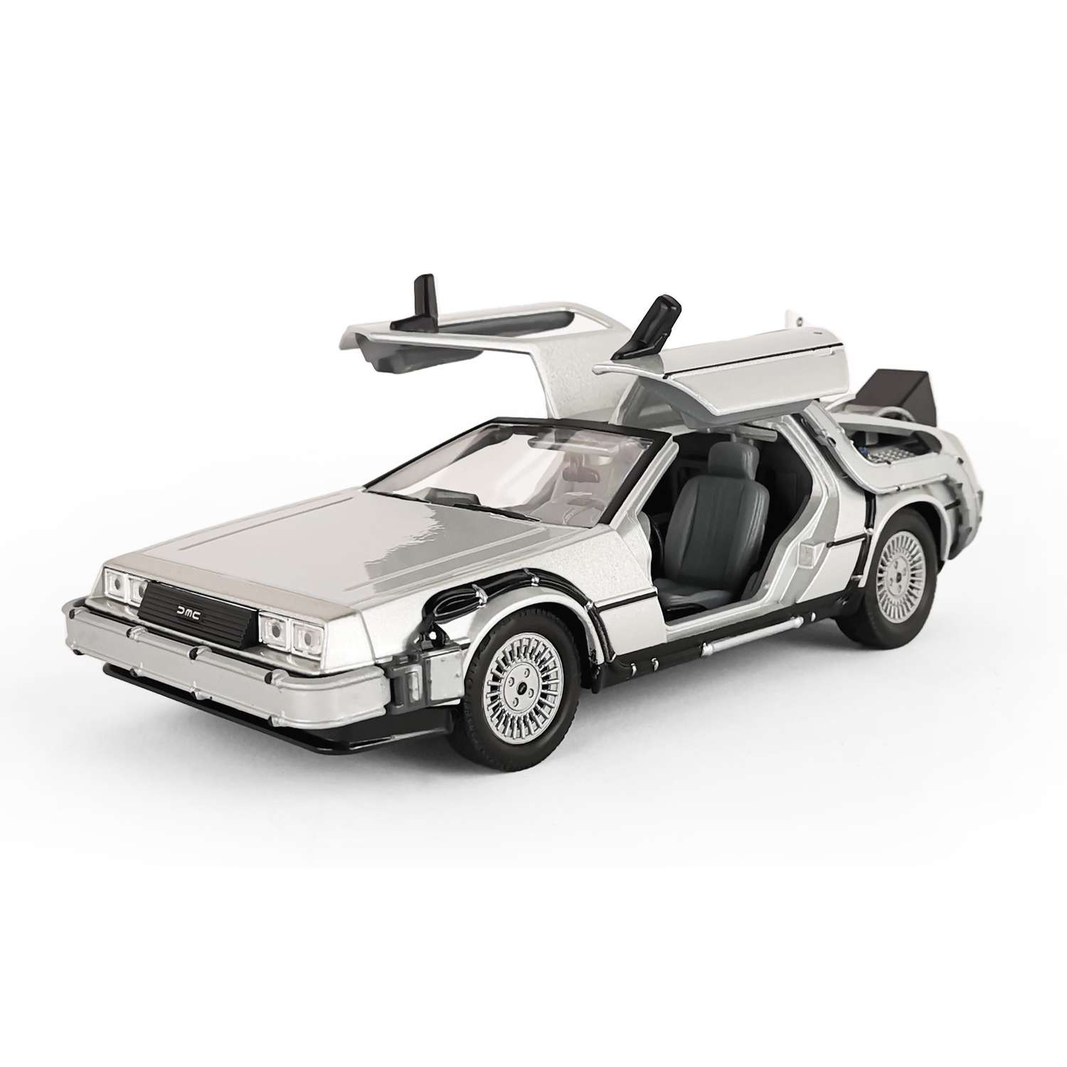 Машинка WELLY 1:24 модель DeLorean DMC-12 из кинофильма Назад в будущее 22441FV-GW - фото 4