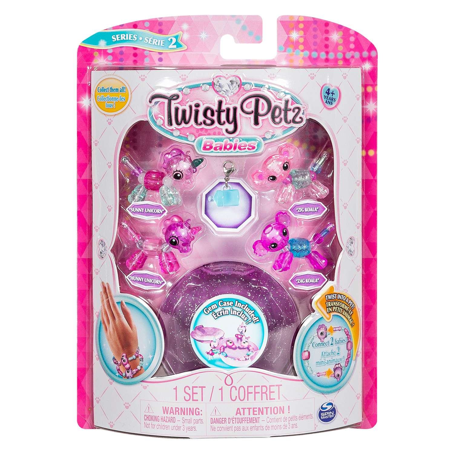 Набор мини фигурок-трансформеров Twisty Petz Twin Babies 12 4шт 6044224/20104382 - фото 1