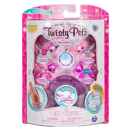 Набор мини фигурок-трансформеров Twisty Petz Twin Babies 12 4шт 6044224/20104382