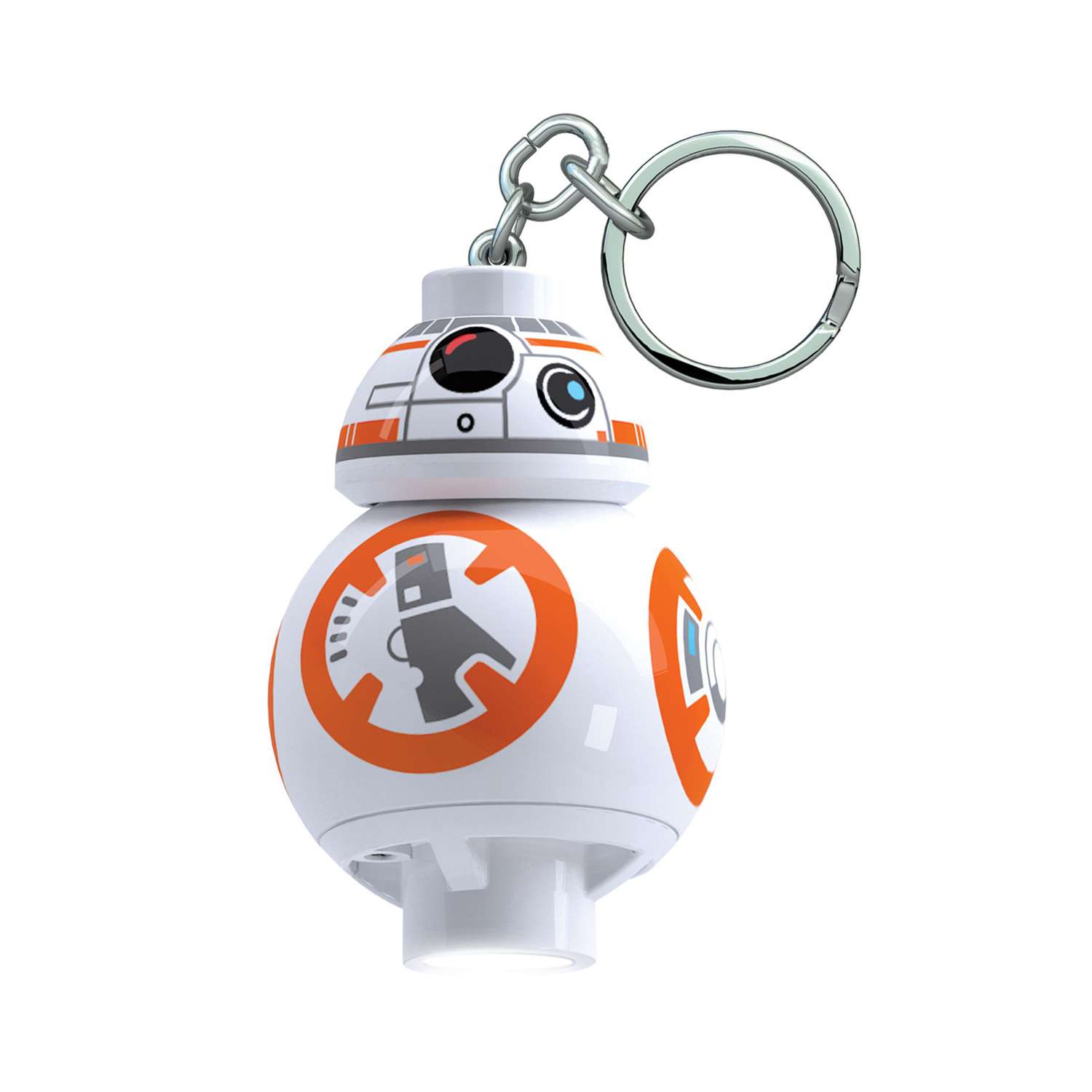 Брелок-фонарик для ключей LEGO Star Wars-Дроид BB-8 - фото 1