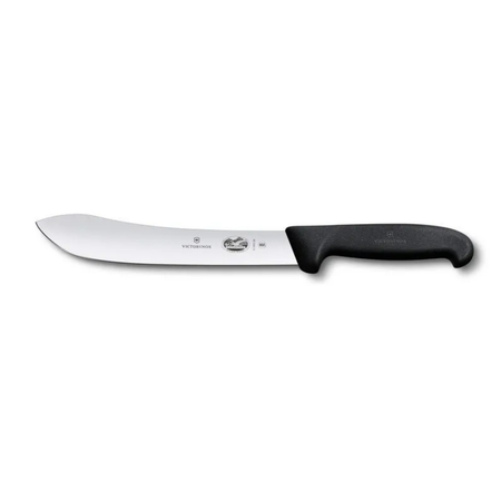 Нож кухонный Victorinox Swibo 5.7403.36 стальной разделочный лезвие 360мм прямая заточка черный