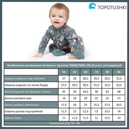 Комплект TOPOTUSHKI