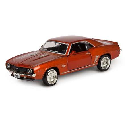 Машина Mobicaro 1969 Chevrolet Camaro 1:32 Оранжевый металлик