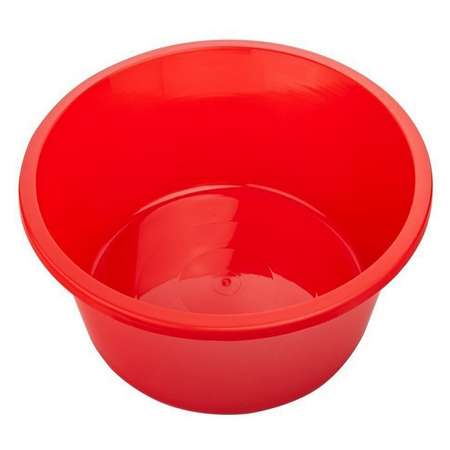 Таз elfplast круглый 11 литров хозяйственный красный