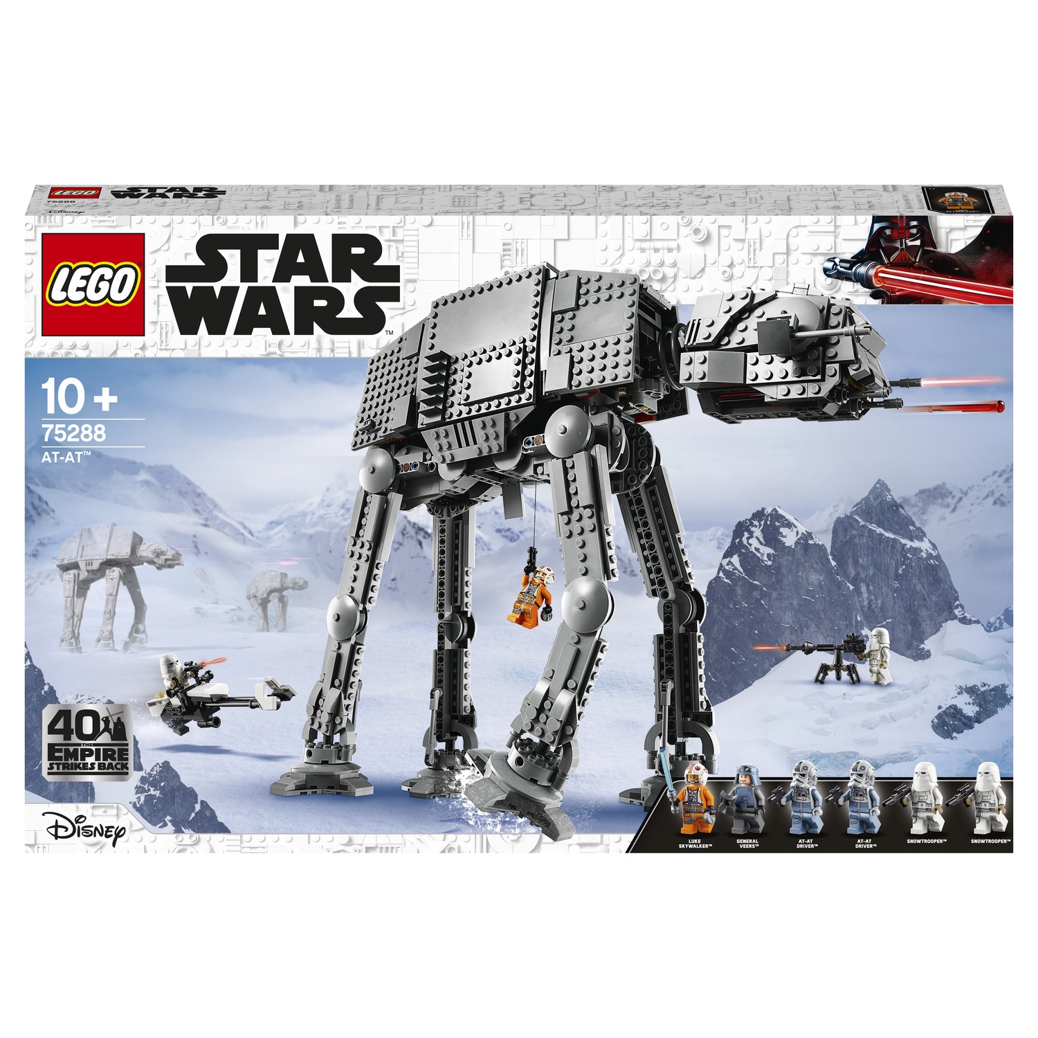 Конструктор LEGO Star Wars AT-AT 75288 купить по цене 9999 ₽ в  интернет-магазине Детский мир