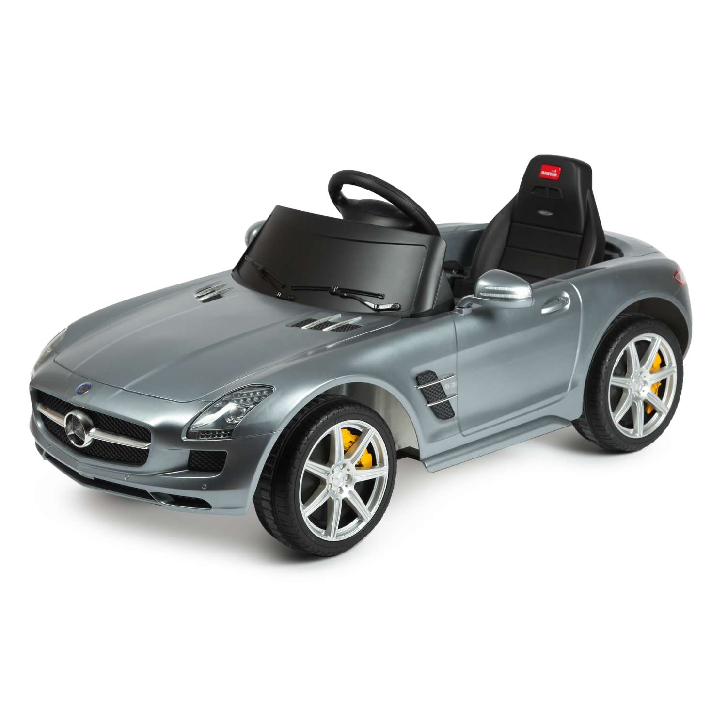 Электромобиль Rastar Mercedes Benz SLS AMG Серый - фото 1