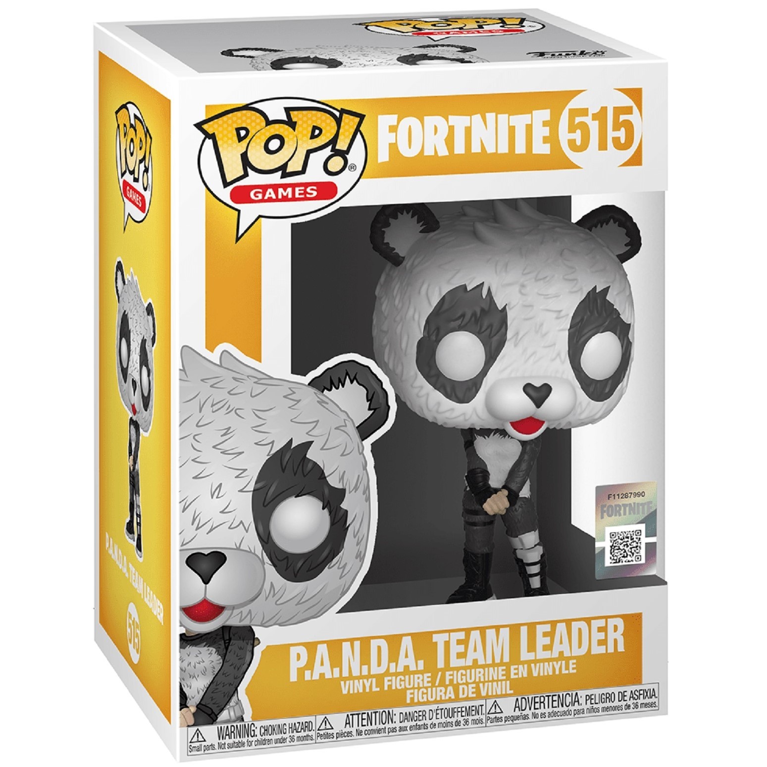 Игрушка Funko Pop vinyl Games Fortnite S3 Panda team Leader Fun2317 - фото 2