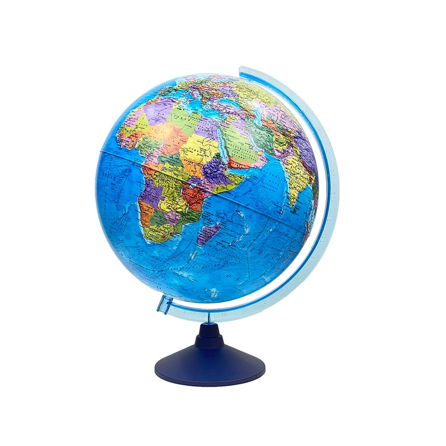 Интерактивный глобус Globen Земли политический с подсветкой от батареек 32см VR-очки - фото 2