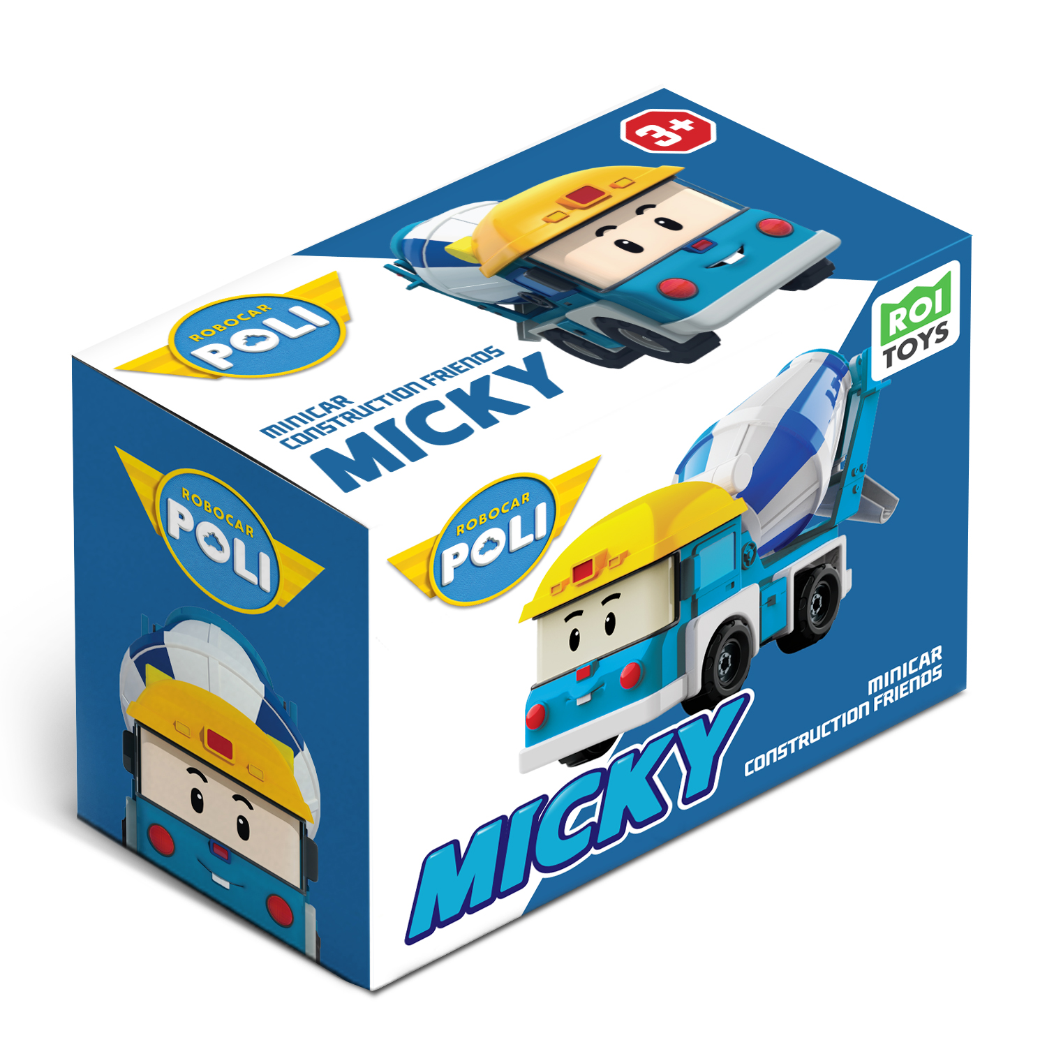 Машинка Robocar Poli мини Микки MRT-758 MRT-758 - фото 4