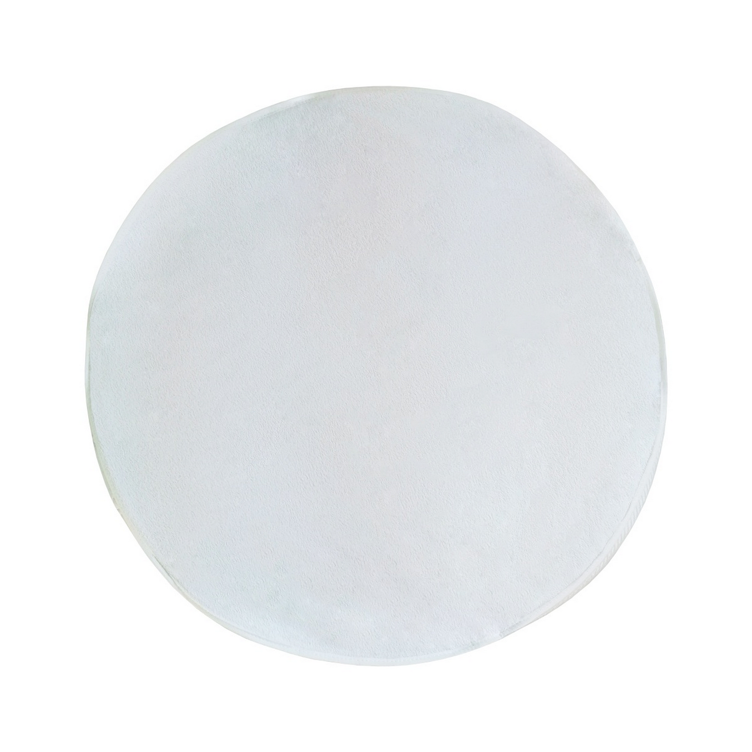 Наматрасник Пелигрин для детской кровати непромокаемый махровый круглый и овальный 2 шт белый - фото 4