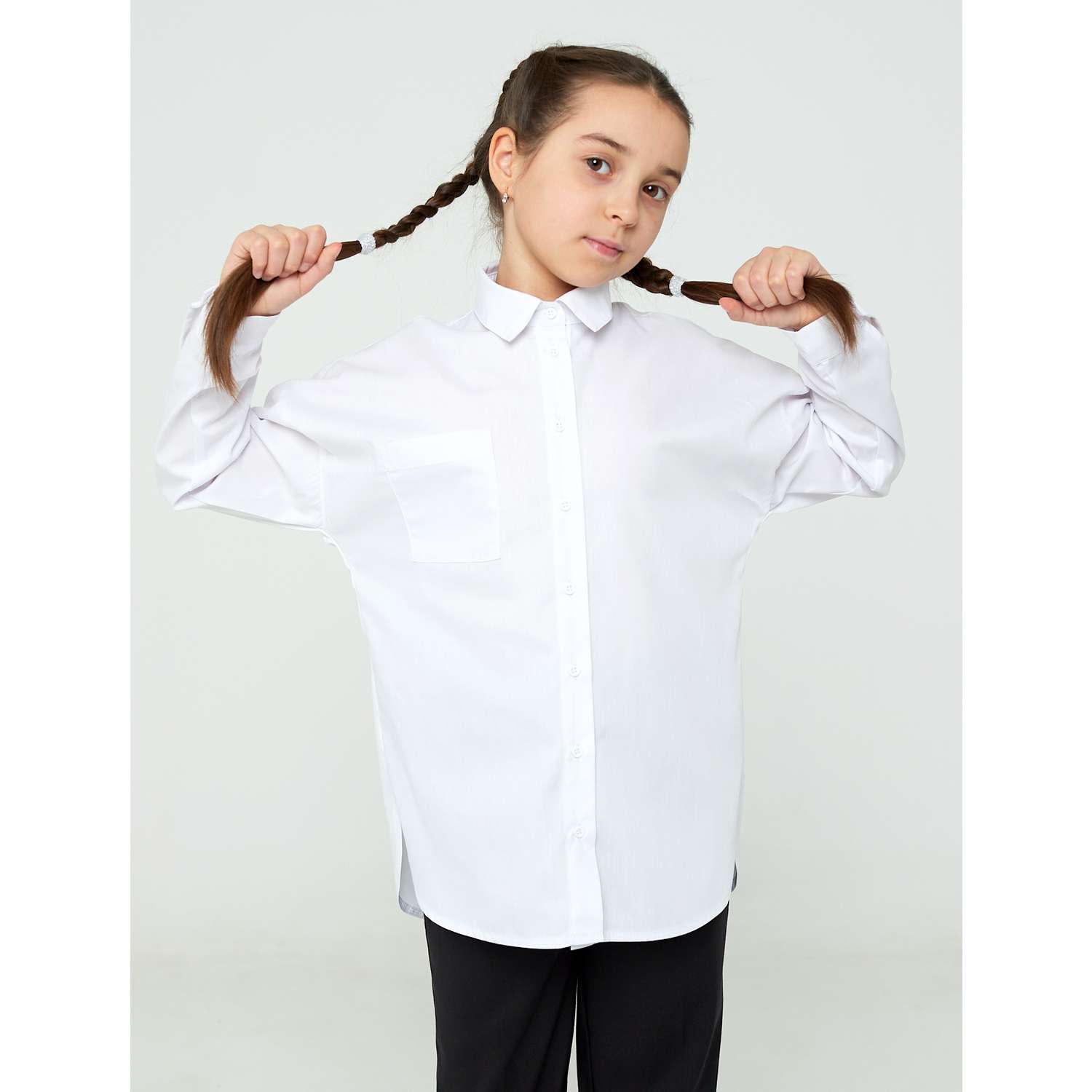 Рубашка IRINA EGOROVA RUB-Kids-Kimono_белый - фото 1