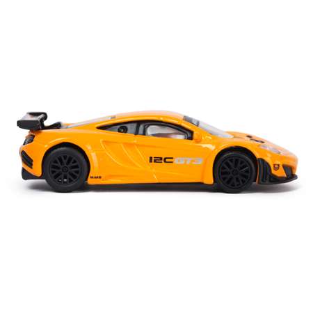 Машина BBurago 1:43 McLaren MP4-12C GT3 Оранжевая 18-38014
