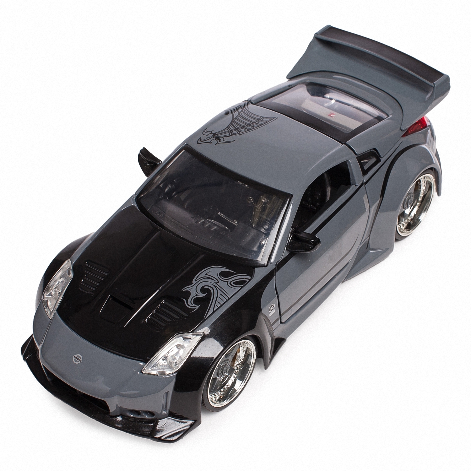 Автомобиль Fast and Furious Nissan 1:24 без механизмов 97172 - фото 1