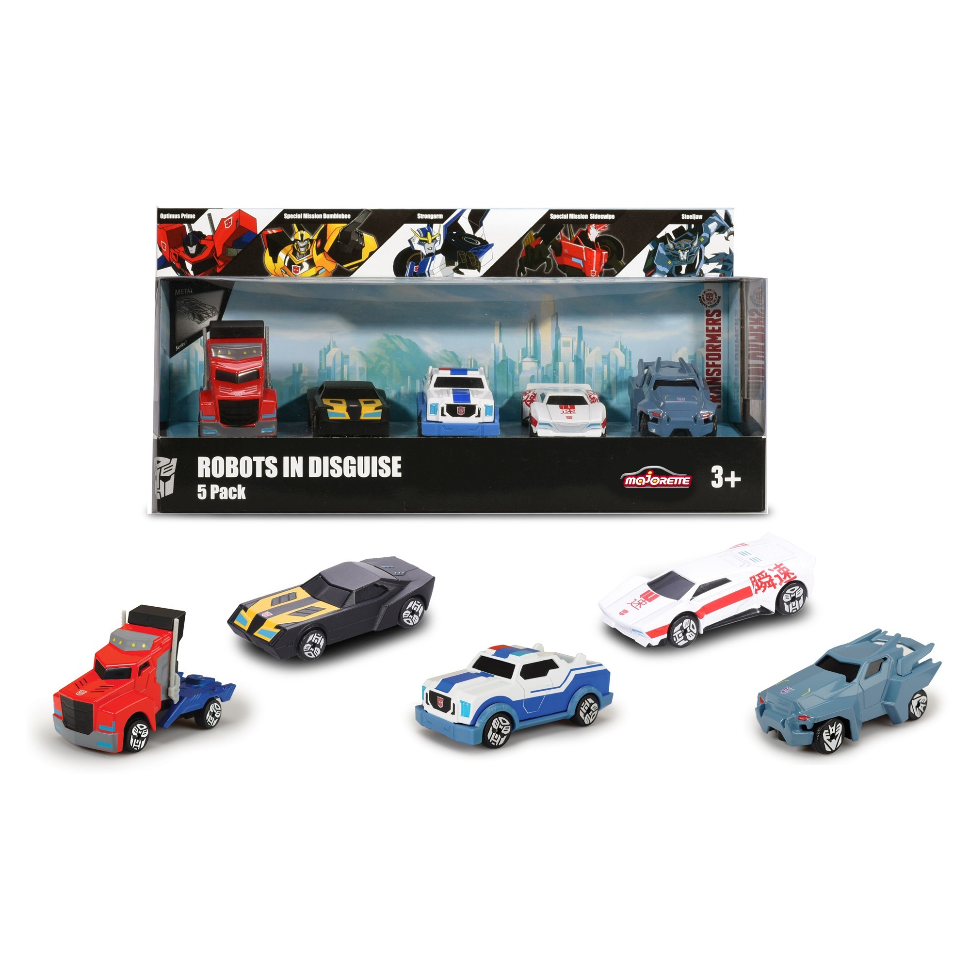 Набор Dickie 5 машинок Die-Cast 7см - фото 1