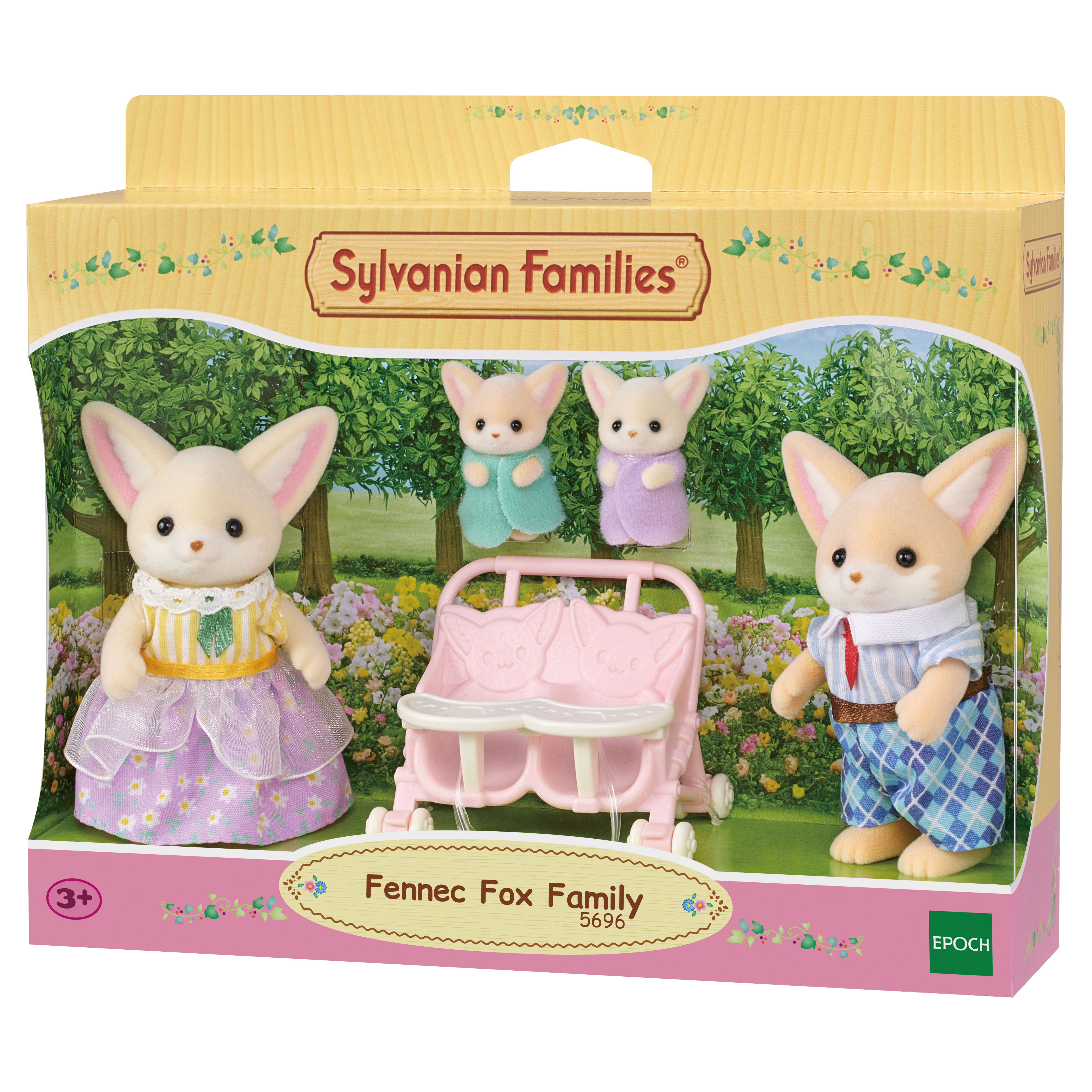 Игровой набор Sylvanian Families Семья лисичек фенек - фото 5