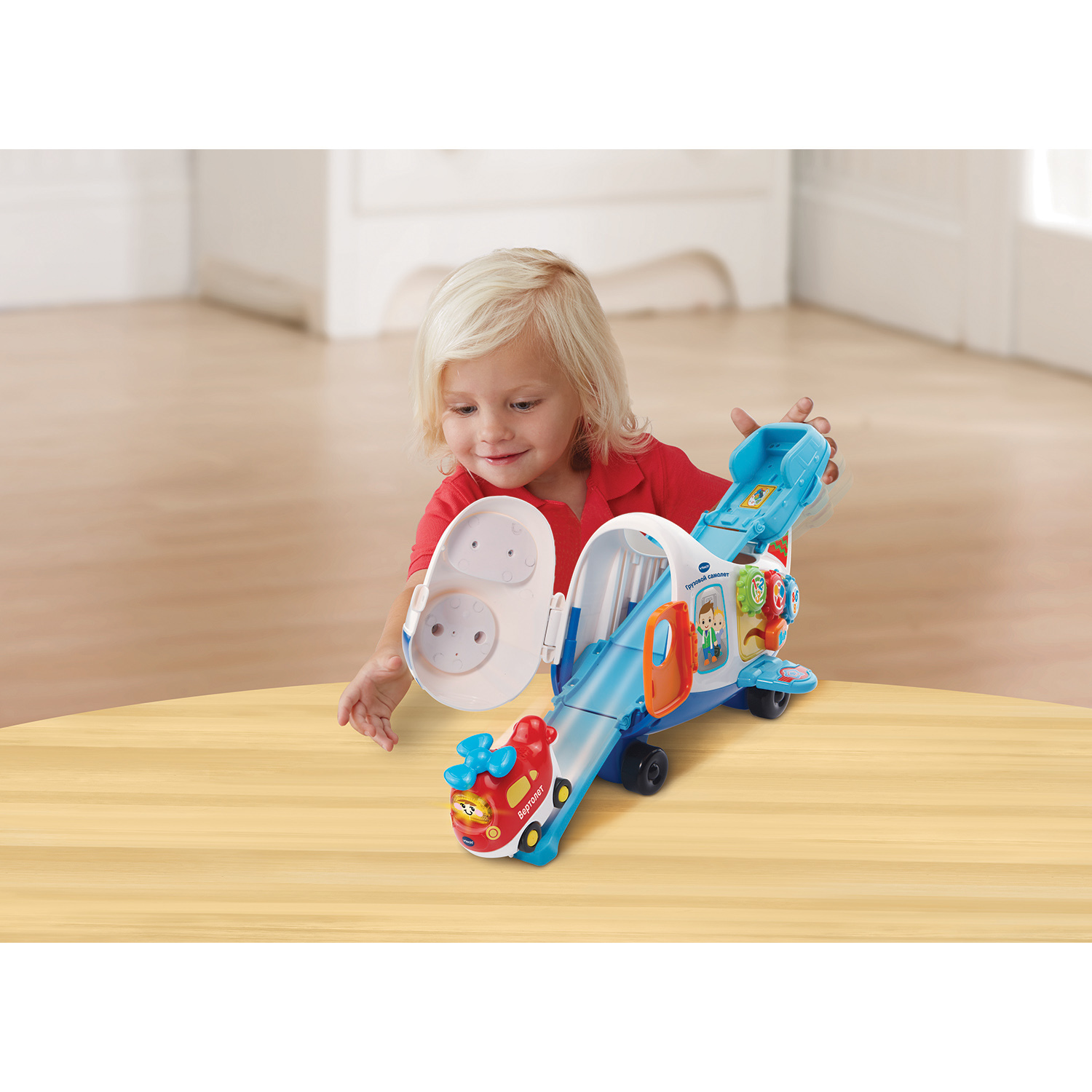 Игрушка Vtech Грузовой самолет 80-503126 - фото 13