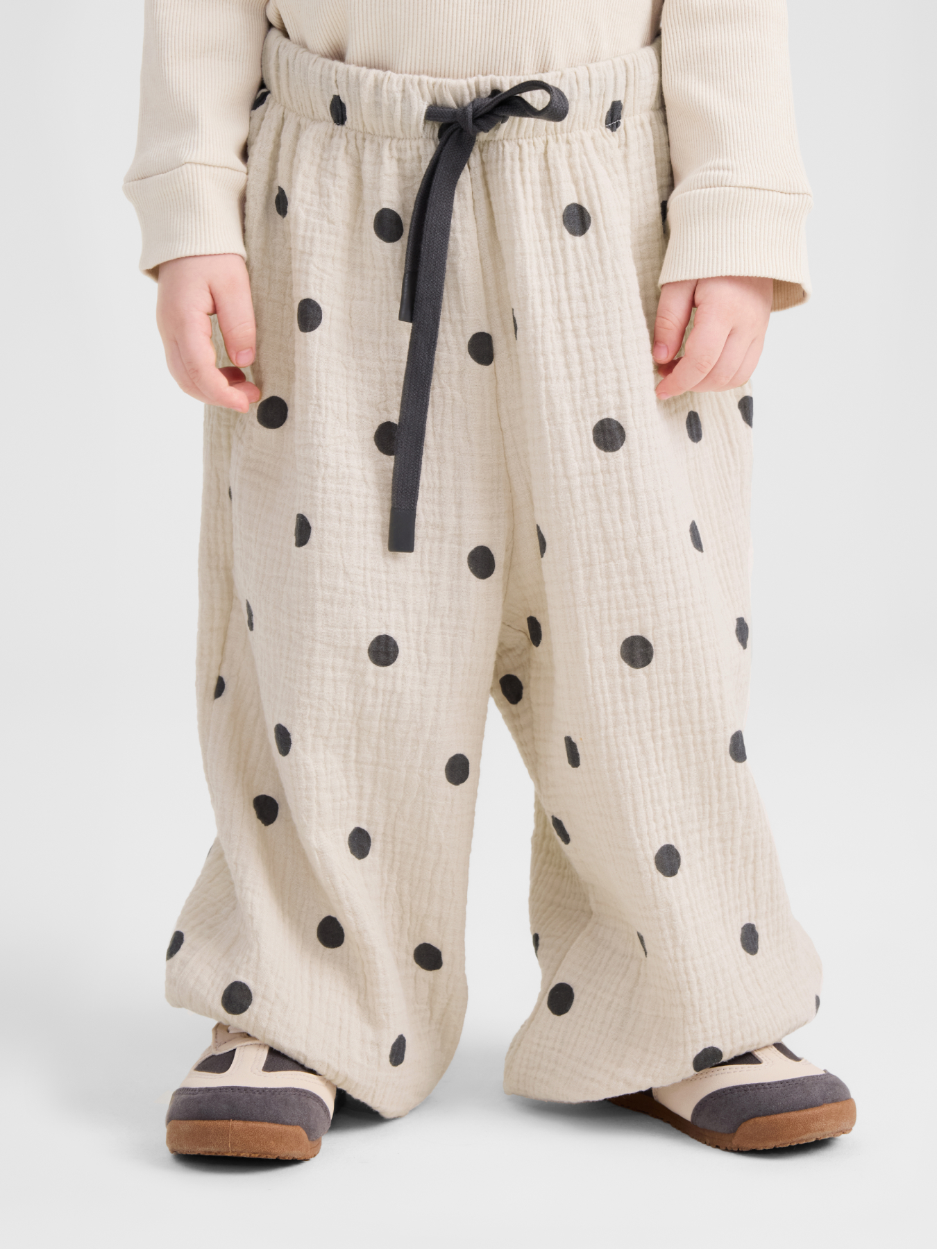 Брюки Happy Baby 88272_beige with dots - фото 1