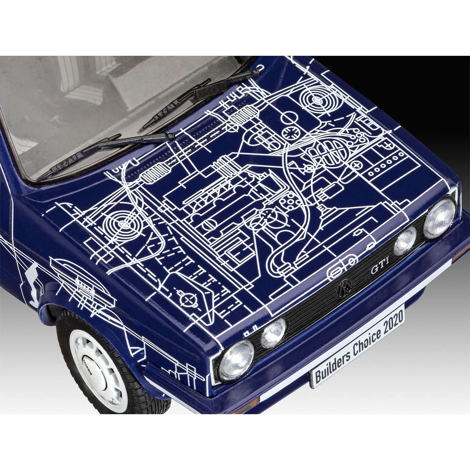 Сборная модель Revell Автомобиль VW Golf Gti Builders Choice 07673 - фото 4